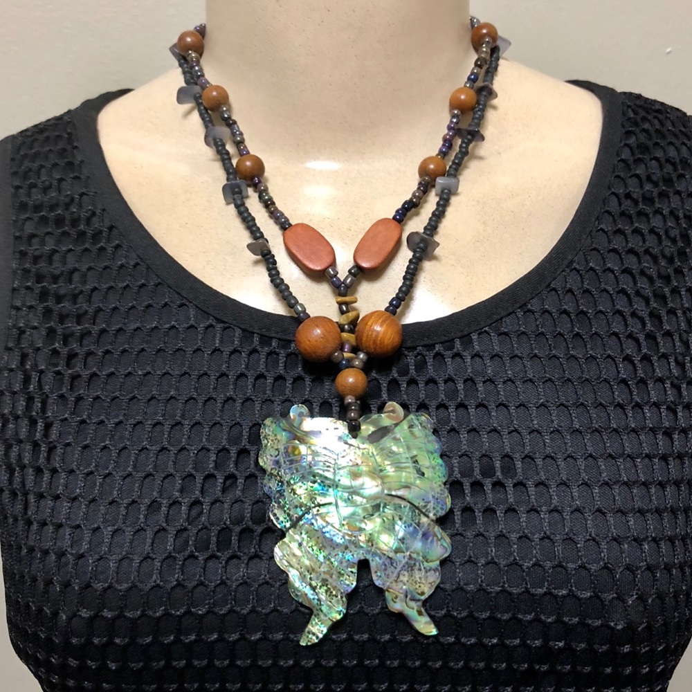 Beautiful Abalone Handcrafted Necklace